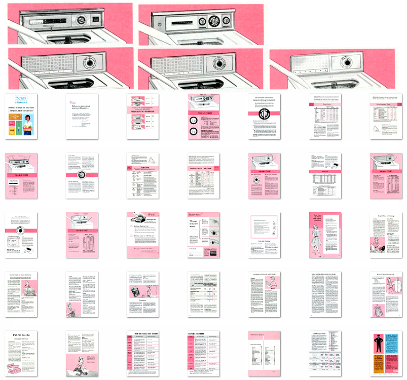 Kenmore Manual Instructions For Series 70